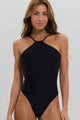 Maiô Frente Única com Bojo Preto