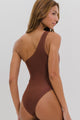 Maiô Ombro Só com Bojo Marrom
