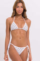 Biquíni Cortininha e Calcinha de Amarrar Coração