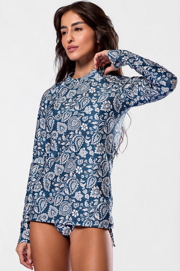 Blusa Proteção UV Brisa do Mar