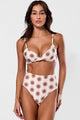 Top Biquini Transpassado e Calcinha Hot Pants Rota do Sol