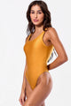 Maiô Decote nas Costas Amarelo