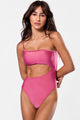 Body Ombro Só de Alcinha Rosa