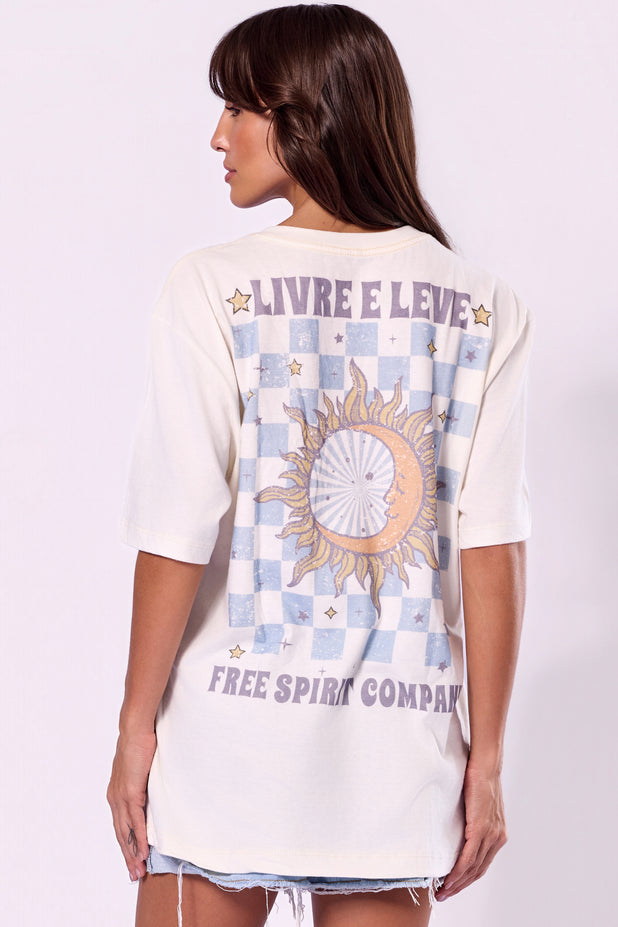 T-Shrit Oversized Sol da Alma
