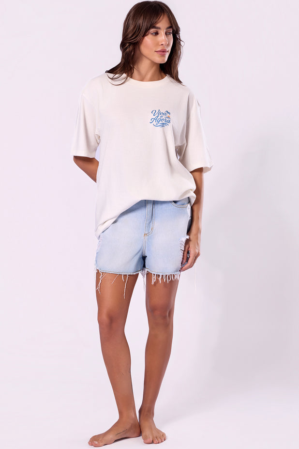 T-Shrit Oversized Viva o Agora