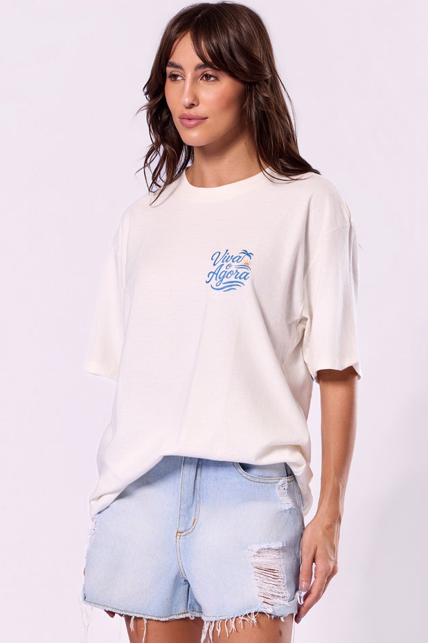T-Shrit Oversized Viva o Agora