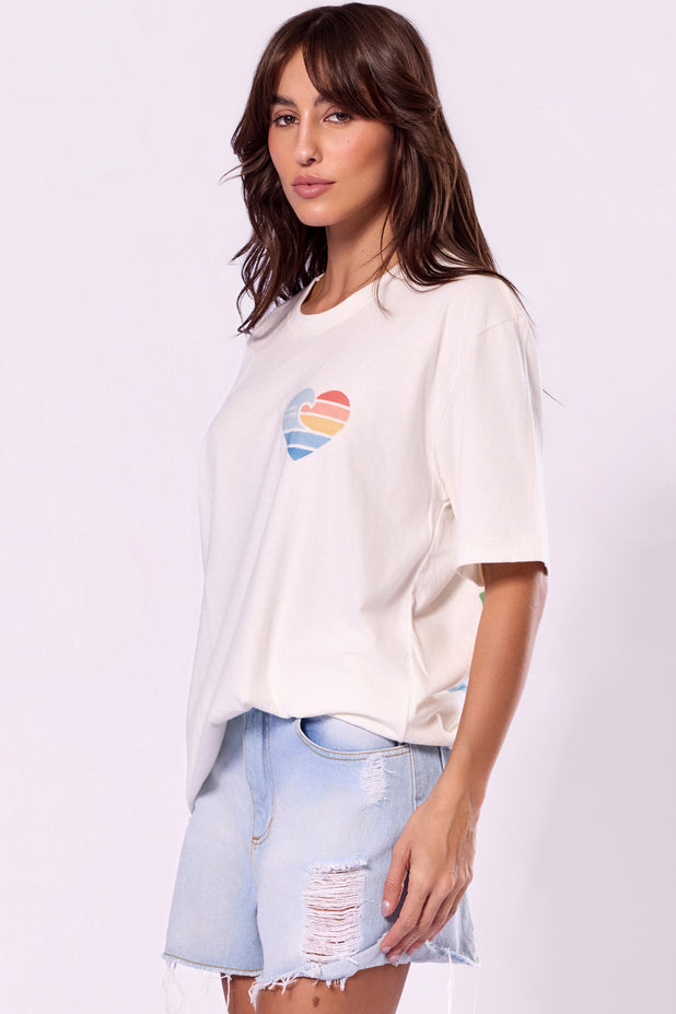 T-Shrit Oversized Ondas Solares