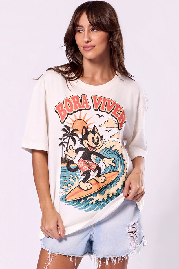 T-Shirt Oversized Bora Viver