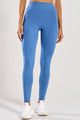 Legging com Bolso Lateral Azul Claro
