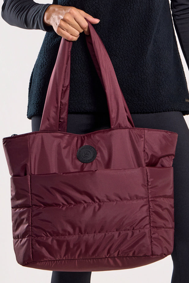 Bolsa Puffer Vinho