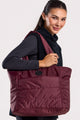 Bolsa Puffer Vinho