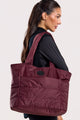 Bolsa Puffer Vinho