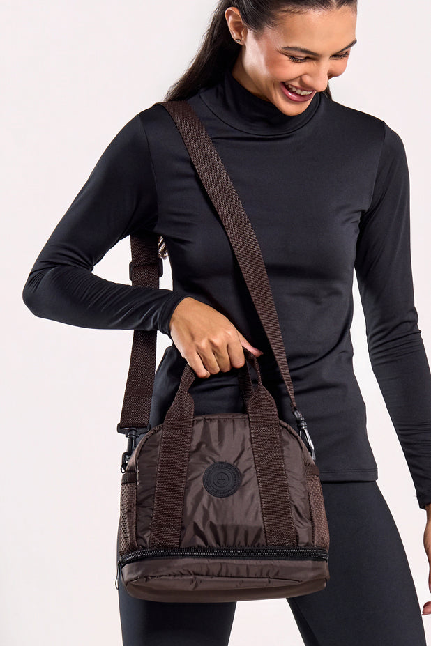 Bolsa Lancheira com Repartição Marrom
