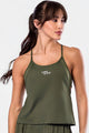 Regata com Top Verde Militar