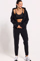 Conjunto Térmico de Fleece Preto