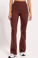 Calça Flare Térmica Flanelada Marrom