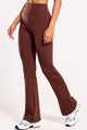 Calça Flare Térmica Flanelada Marrom
