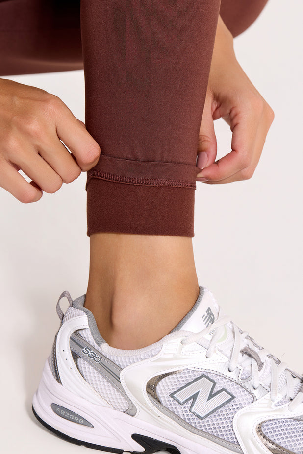 Calça Legging Térmica Marrom