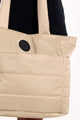 Bolsa Puffer Bege