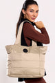 Bolsa Puffer Bege