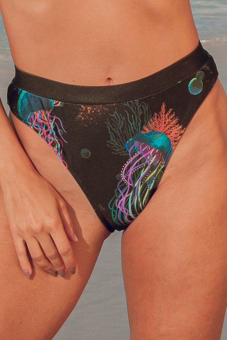 Calcinha Biquíni Hot Pants Cavada Água Viva