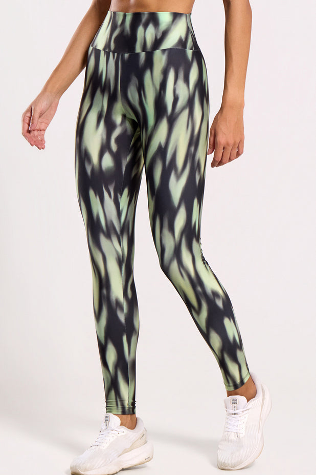 Conjunto Top e Legging Estampada Natureza