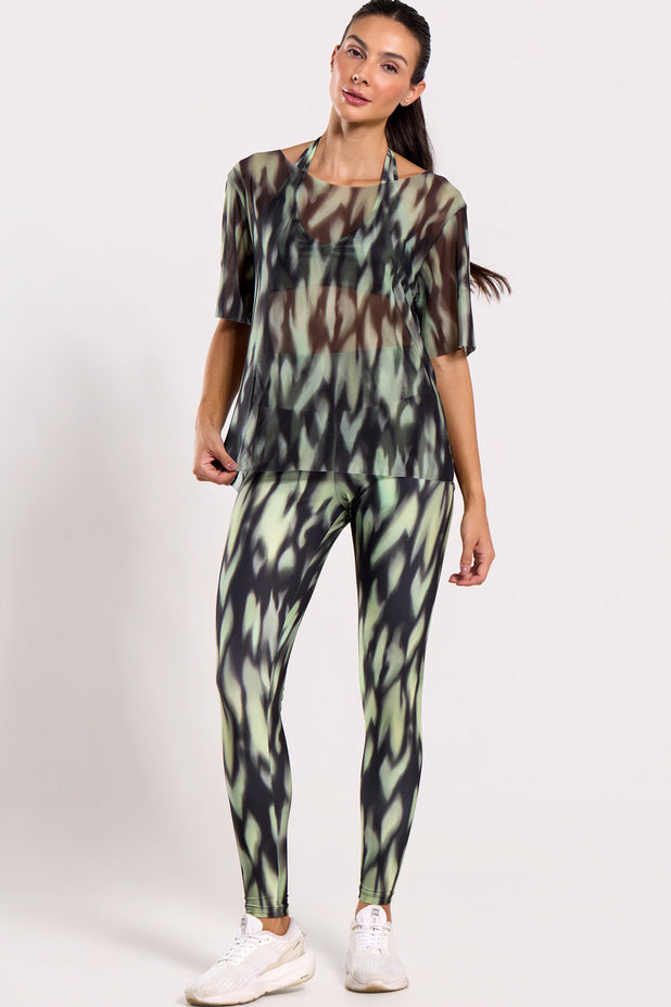 Legging Estampada Natureza