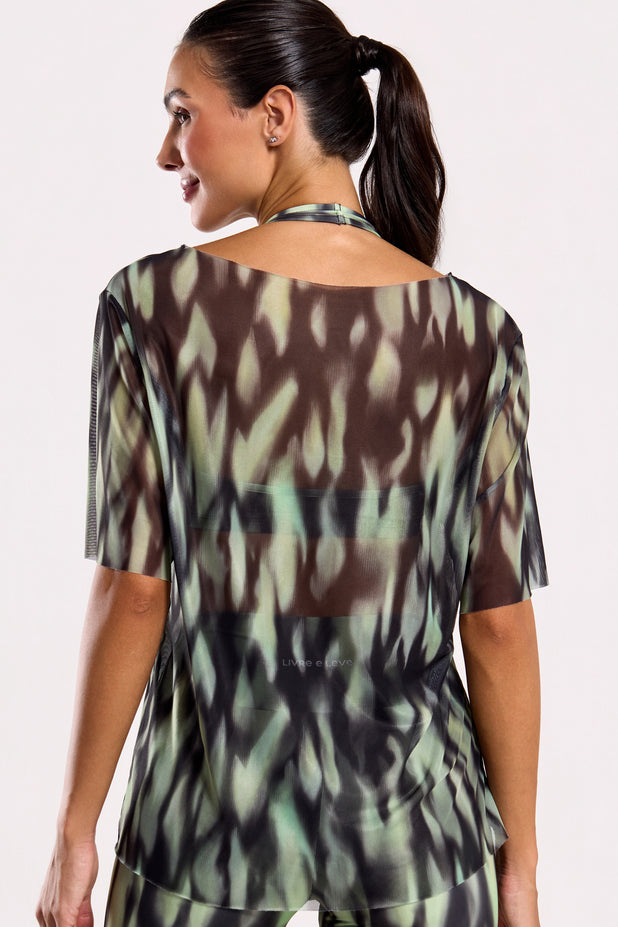 Blusa de Tule Natureza