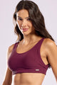 Top Regata Canelado Roxo