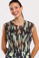 Cropped de Tule Natureza