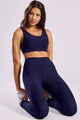 Legging Canelada Azul