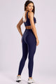 Legging Canelada Azul