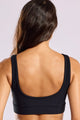 Top Regata Canelado Preto