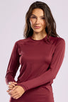 Blusa Proteção UV Vinho