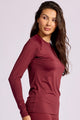 Blusa Proteção UV Vinho