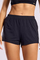 Short Soltinho Elástico Cós Preto