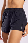 Short Soltinho Elástico Cós Preto