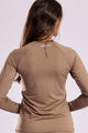 Blusa Proteção UV Marrom Claro