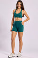 Short de Poliamida com Bolso Lateral Verde