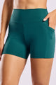 Short de Poliamida com Bolso Lateral Verde