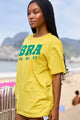 T-Shirt Algodão Bra Sil Sil Sil
