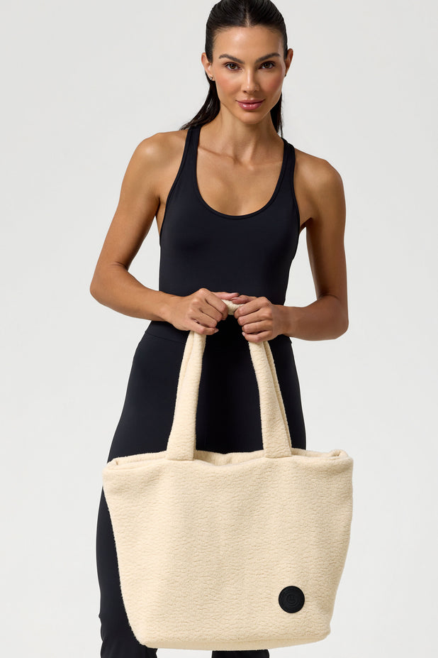 Bolsa Peluciada Bege