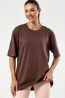 T-Shirt Oversized Marrom