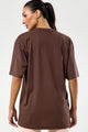 T-Shirt Oversized Marrom
