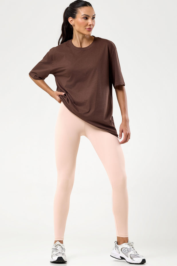 T-Shirt Oversized Marrom