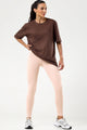 T-Shirt Oversized Marrom