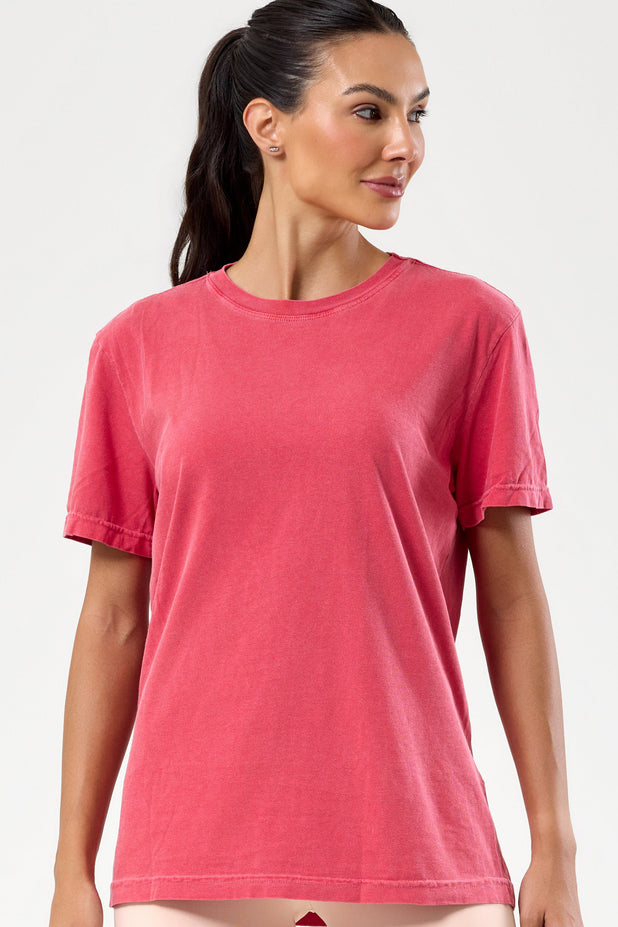 T-Shirt Estonada Vermelha