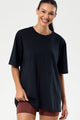 T-Shirt Oversized Preta