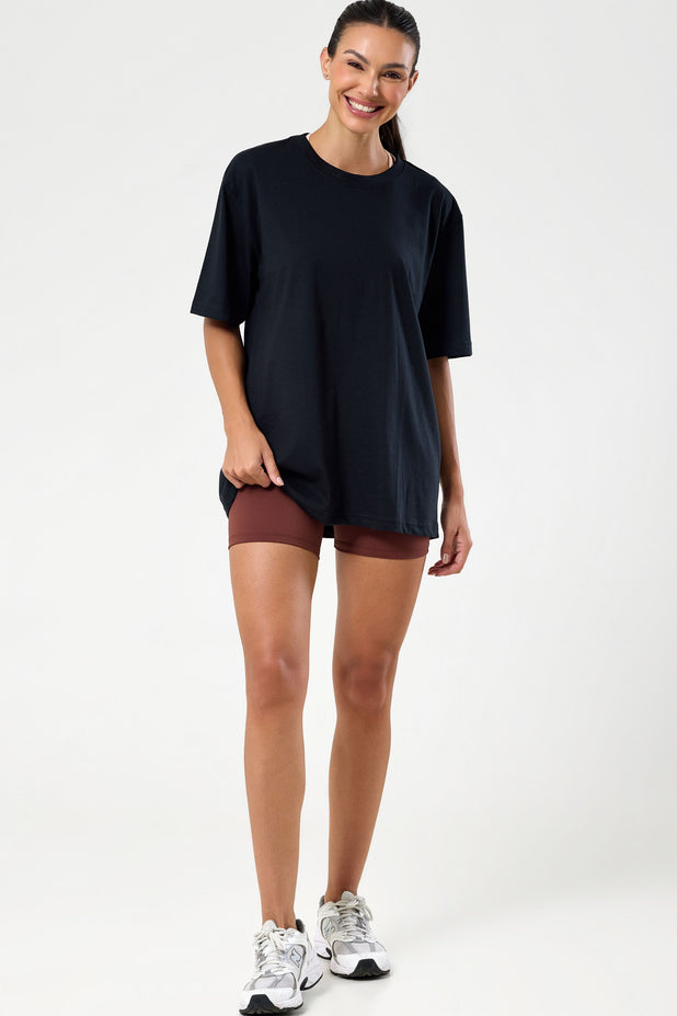 T-Shirt Oversized Preta
