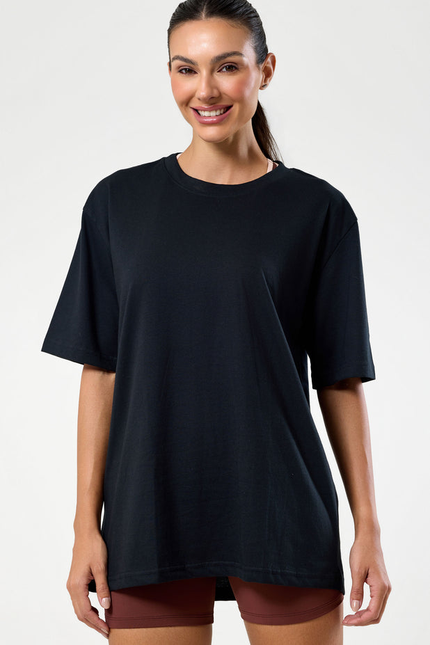 T-Shirt Oversized Preta
